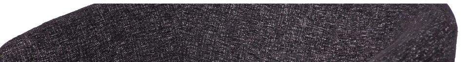Descriptivo Materiales  Silla en tejido mixto negro Cabo