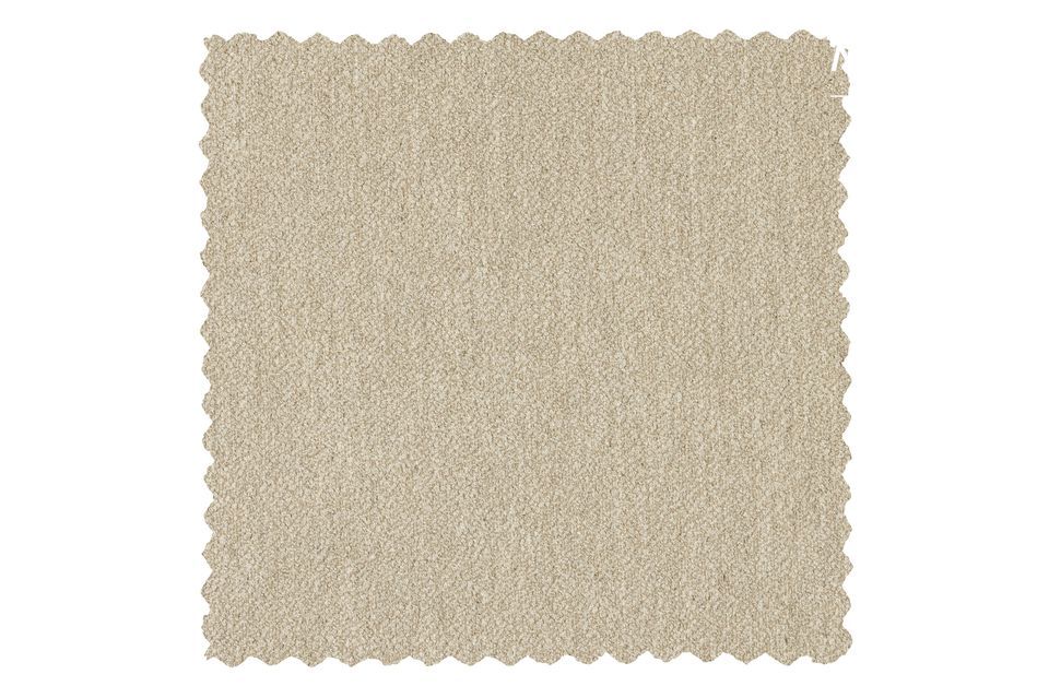 Silla de piel de oveja Force beige, elegante y a la moda