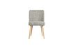 Miniatura Silla Force gris claro efecto piel de oveja 5