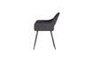 Miniatura Silla Jelle de terciopelo negro 5