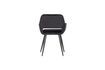 Miniatura Silla Jelle de terciopelo negro 6