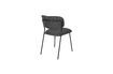 Miniatura Silla Jolien en gris oscuro 10