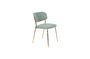 Miniatura Silla Jolien oro y verde claro Clipped