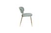 Miniatura Silla Jolien oro y verde claro 8