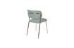 Miniatura Silla Jolien oro y verde claro 9