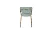 Miniatura Silla Jolien oro y verde claro 10