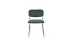 Miniatura Silla Jolien oro y verde oscuro 8