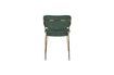 Miniatura Silla Jolien oro y verde oscuro 11