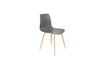 Miniatura Silla Leon gris 1