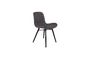 Miniatura Silla Lester antracita Clipped