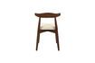 Miniatura Silla Mandela de madera marrón 11