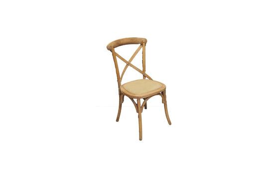 Silla Marius de roble oscuro