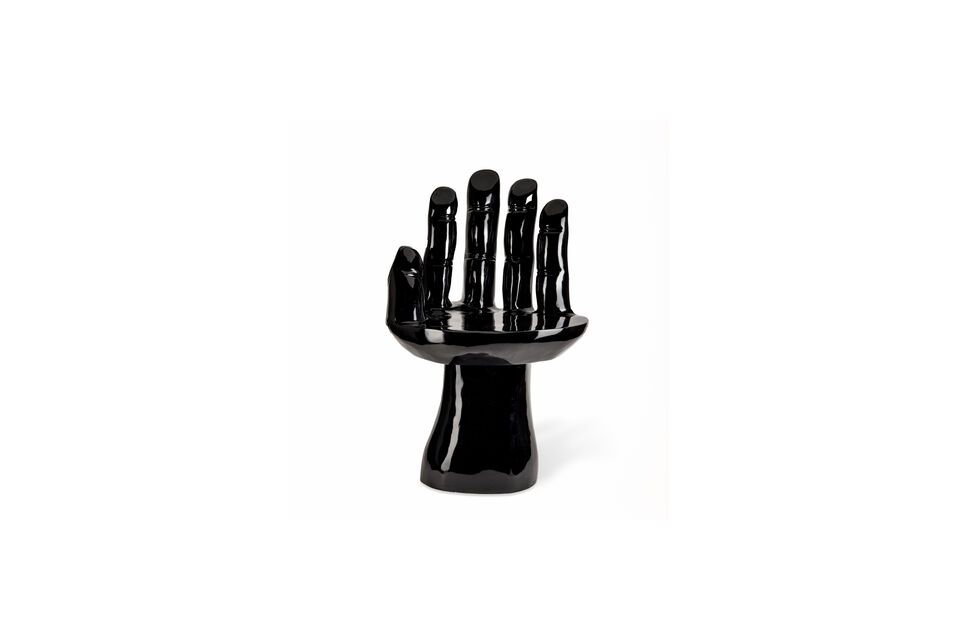 Silla negra Hand Pols Potten