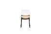 Miniatura Silla negra Stacks 6