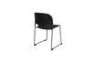 Miniatura Silla negra Stacks 14