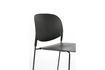 Miniatura Silla negra Stacks 12