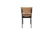 Miniatura Silla New Willow mocca en cuero partido 7