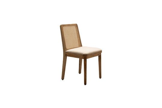 Silla Pablo de madera oscura