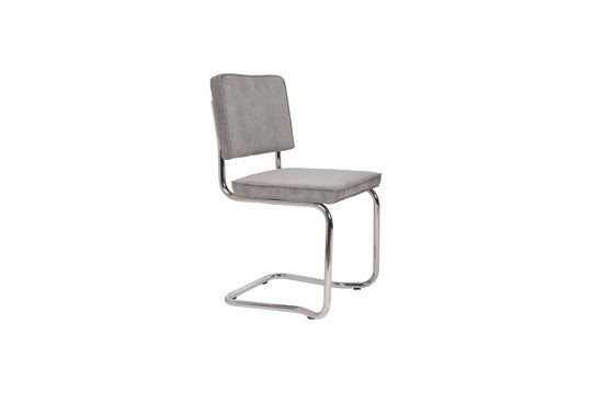 Silla Ridge Kink Rib gris claro Clipped