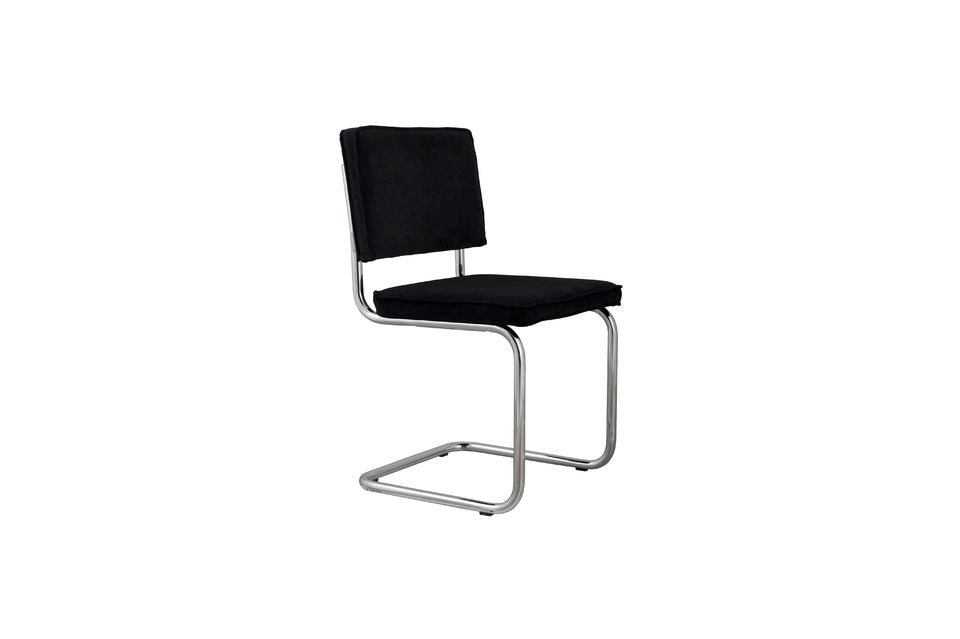 Silla Ridge Rib negro Zuiver