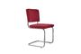 Miniatura Silla Ridge Rib rojo Clipped