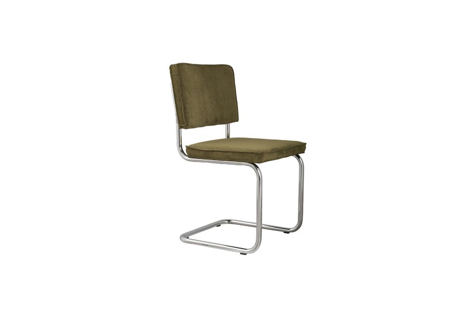 Silla Ridge Rib verde Zuiver