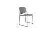 Miniatura Silla Stacks gris 13