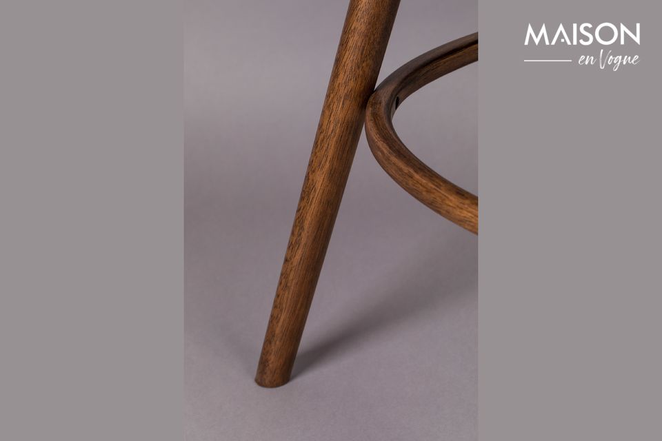 Combinación de materiales para una silla armoniosa