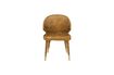 Miniatura Silla Terciopelo Ocre Lunar 1