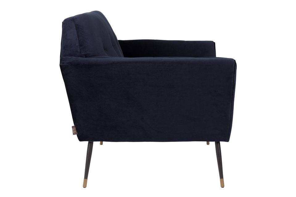 Sillón azul oscuro Kate - 6