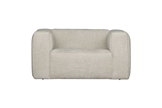 Sillón Bean blanco roto Clipped