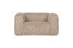 Miniatura Sillón beige Bean ribcord 1