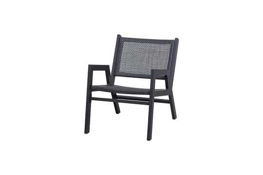 Sillón de aluminio negro Pem