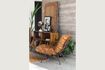 Miniatura Sillón de cuero marrón Spinal 8