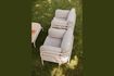 Miniatura Sillón de fibra de olefina beige Vista 4