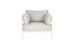Miniatura Sillón de fibra de olefina beige Vista 1