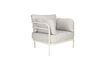 Miniatura Sillón de fibra de olefina beige Vista 6