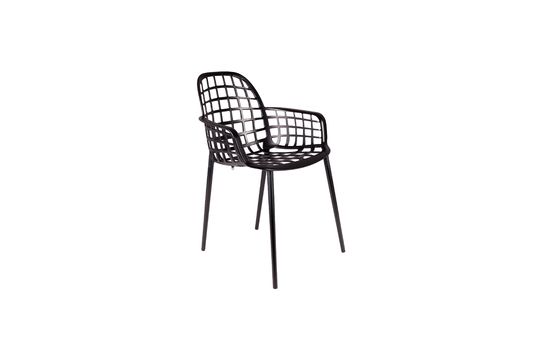 Sillón de jardín Albert Kuip negro
