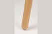 Miniatura Sillón de madera de haya beige Duke 9
