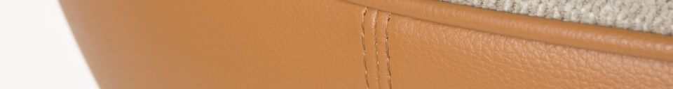 Descriptivo Materiales  Sillón de madera de haya beige Duke