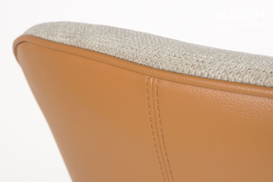 Sillón de madera de haya beige Duke - 10