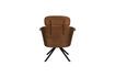 Miniatura Sillón de piel sintética beige Frie 8