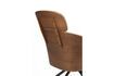 Miniatura Sillón de piel sintética beige Frie 15