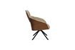 Miniatura Sillón de piel sintética beige Frie 9