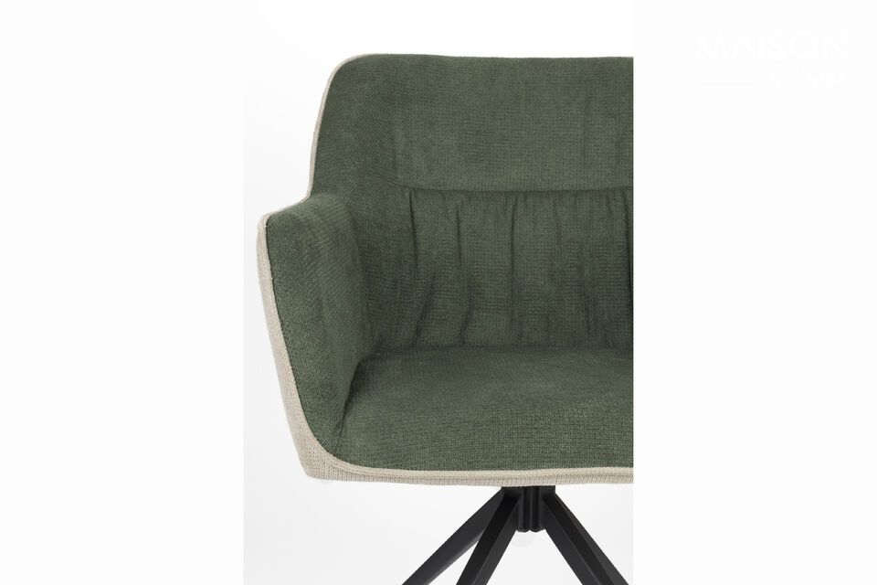 Sillón de poliéster marrón Daley - 10