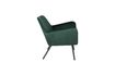 Miniatura Sillón de salón Bon en terciopelo verde 9