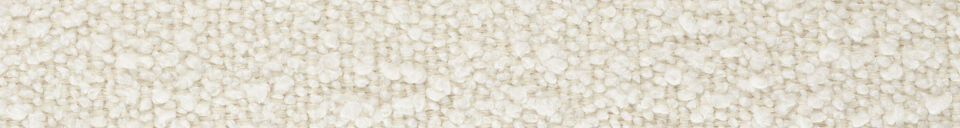 Descriptivo Materiales  Sillón de tejido bouclé beige Oolong