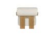Miniatura Sillón de tejido bouclé beige Oolong 6