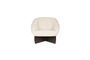 Miniatura Sillón de tela beige Emilius Clipped