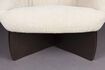 Miniatura Sillón de tela beige Emilius 5
